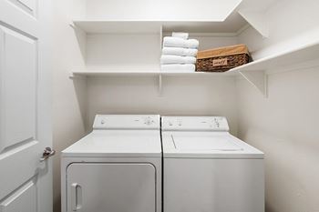 Full-sized washer/dryers